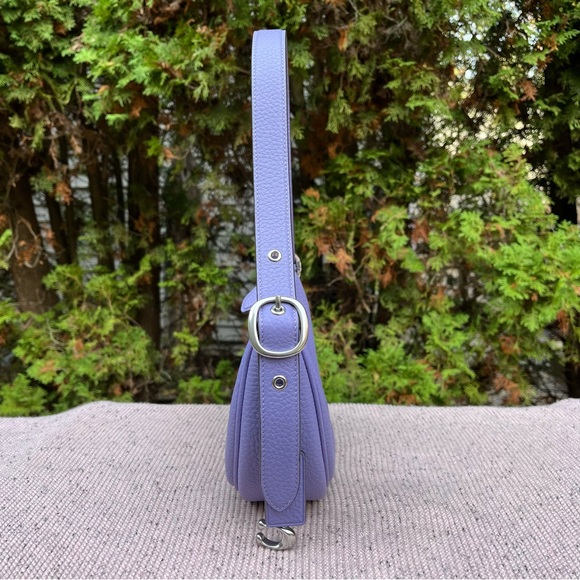 Coach Luna Shoulder Bag in colour Light Violet - Picture 3 of 8